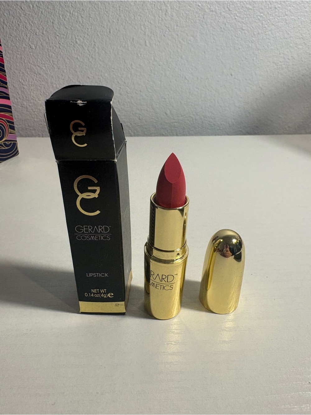 Gerard Cosmetics Lipstick - Kiss & Tell- full size 0.14oz NIB